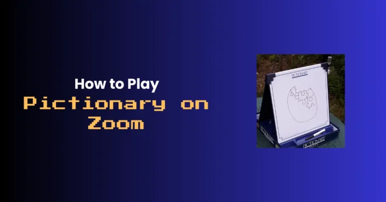 How to Play Pictionary on Zoom